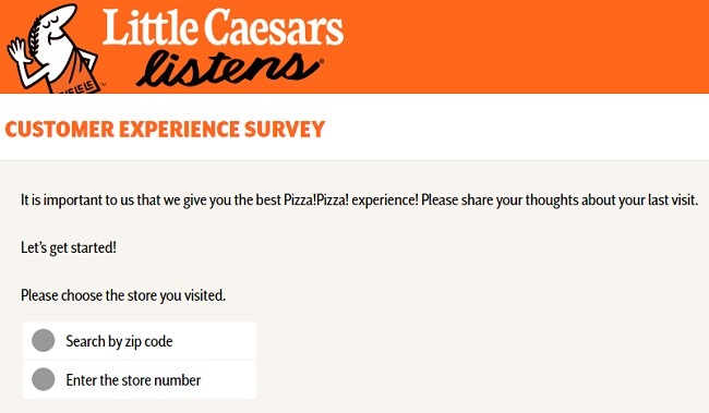 Littlecaesarslistens – Little Caesars Listens Survey – Win Free Pizza